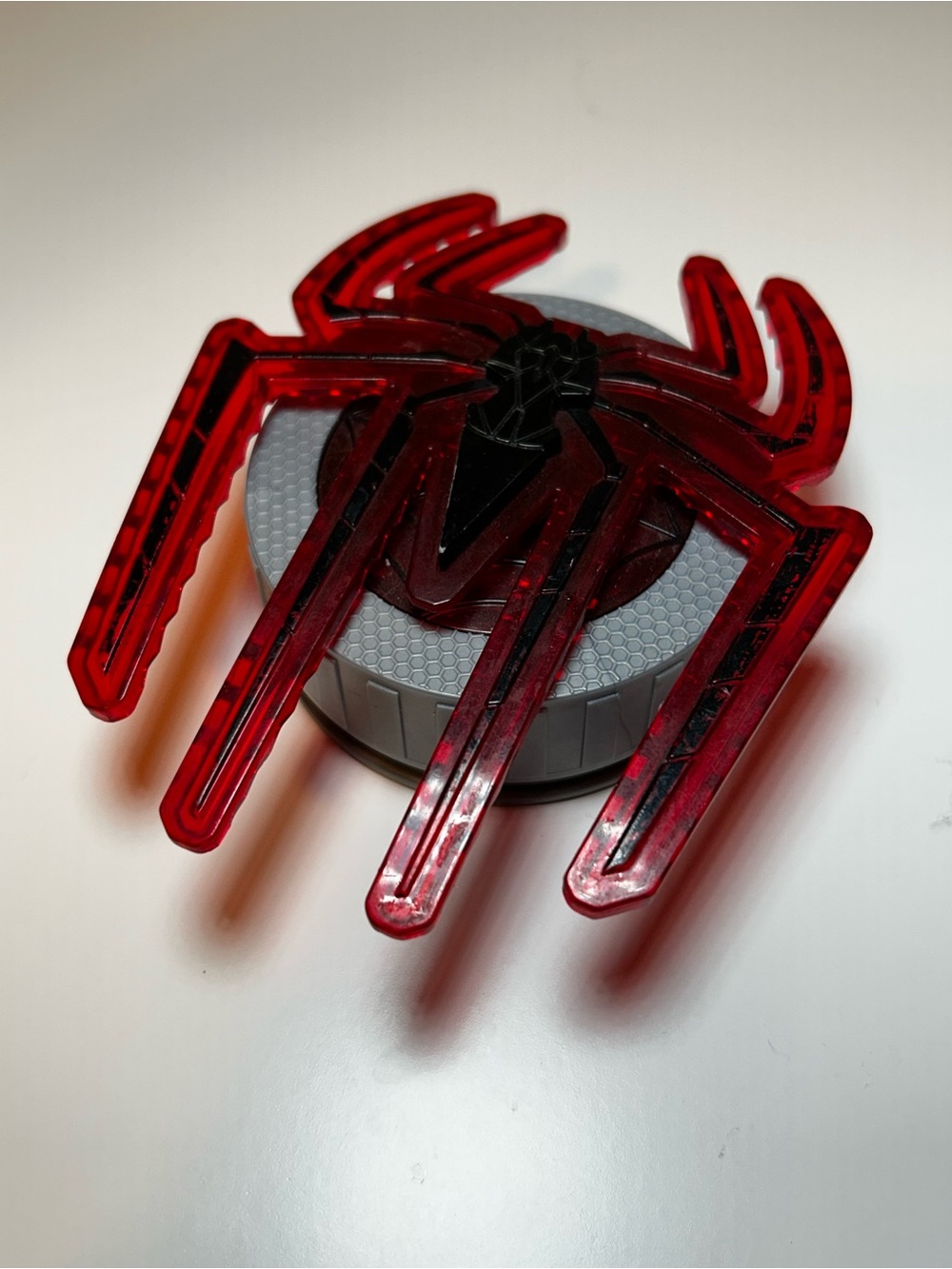 Spider-man Marvel Sound Effect Spider Button 2012 *WORKS, good condition